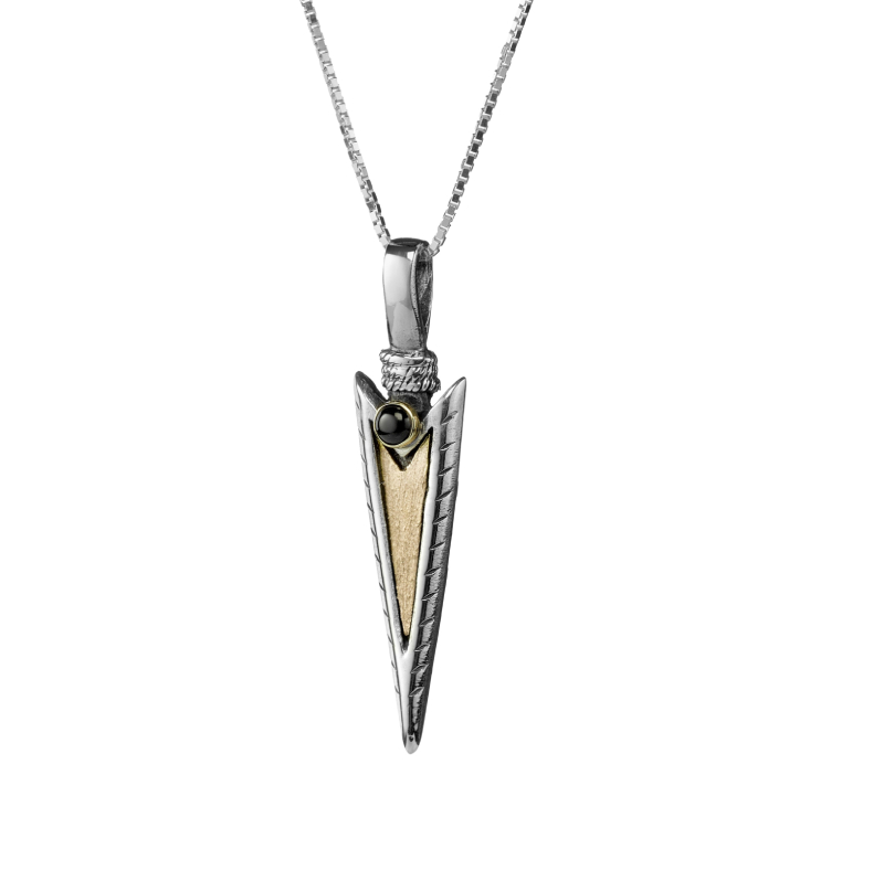 Sword Pendant - The Power of Love, in 7 Languages, Raphael Jewelry