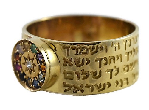 Breastplate Ring With Priestly Blessing, A Powerful Tool for Connection and Creating Change
