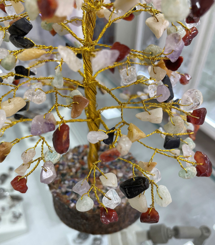 Mix Tree with Winded Metallic Wire