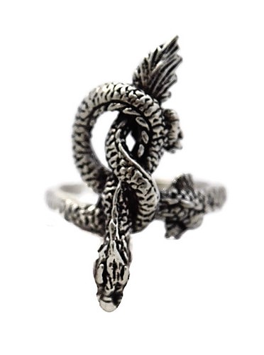 Serpentine Dragon Ring