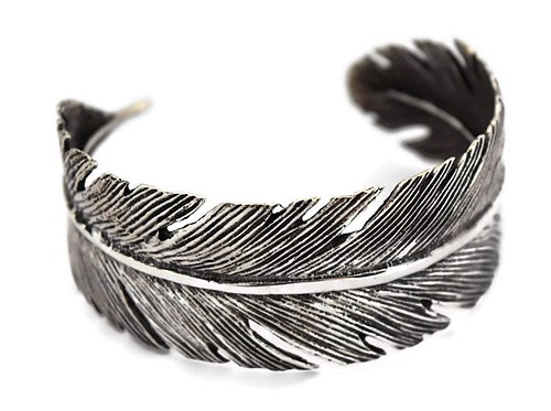Rigid Feather Bracelet