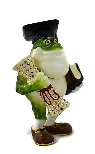 Frog Completing his Studies