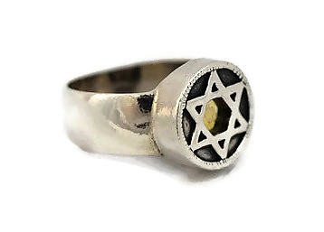 5 Metal Star of David Ring, for Prosperity, Health and Fertility
