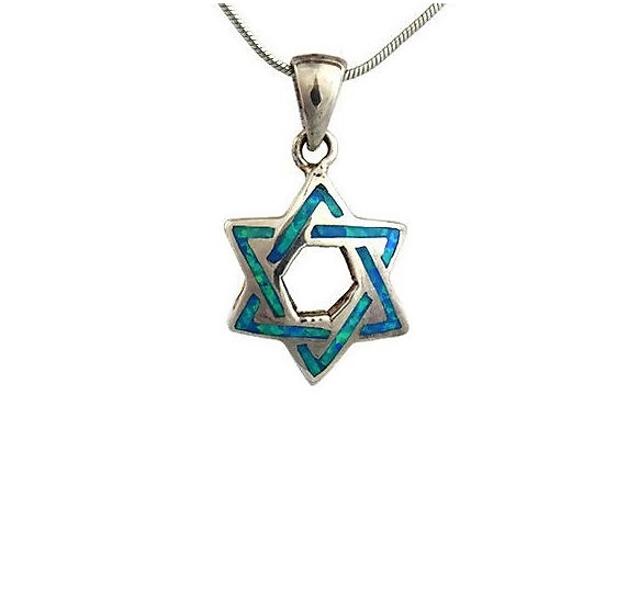 Double Sided Star of David Pendant