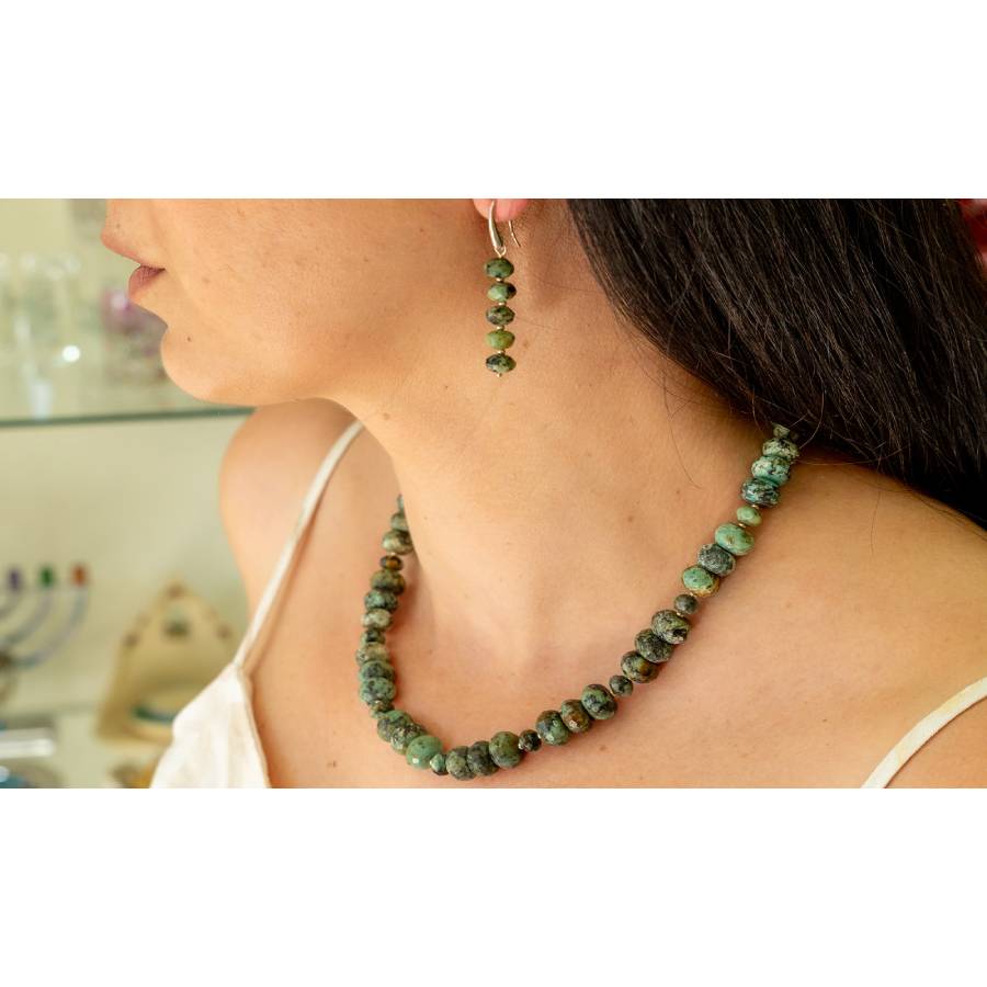 African Turquoise necklace