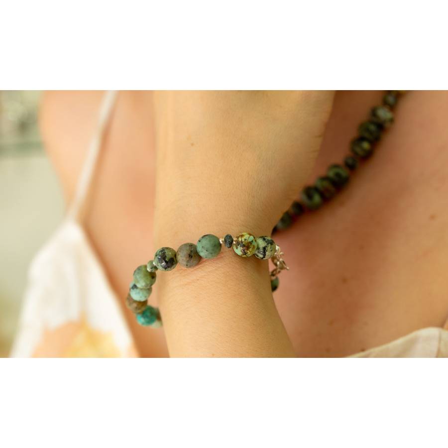 African Turquoise necklace