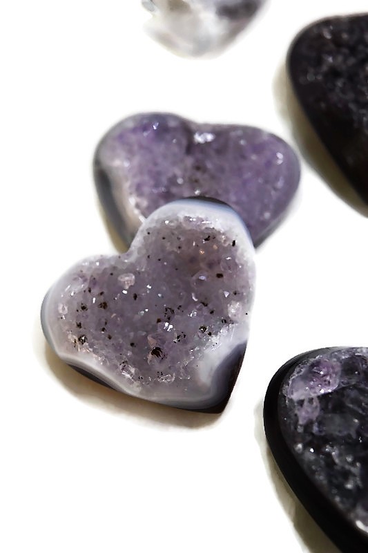 Special Agate Hearts