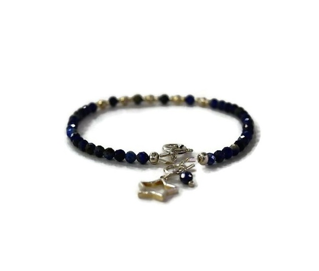 Lapis Lazuli Bracelet with Star