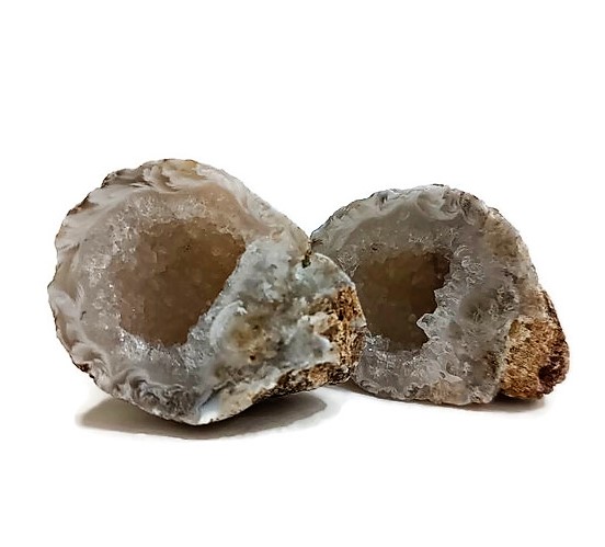 A Pair of Agate Geode