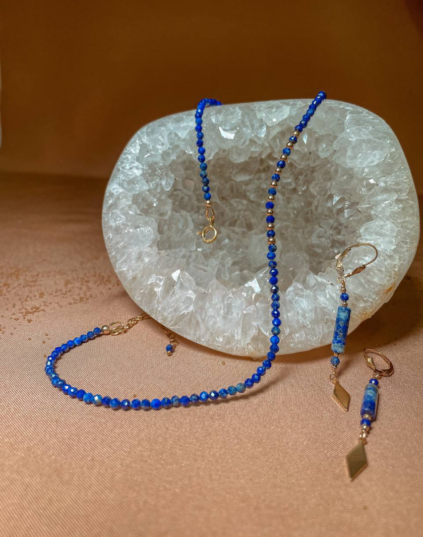 Delicate Lapis Lazuli Necklace