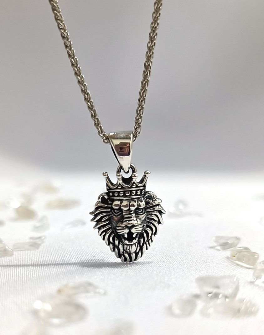 Lion With A Crown Pendant