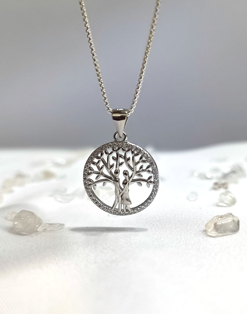 Tree and Lovers Pendant