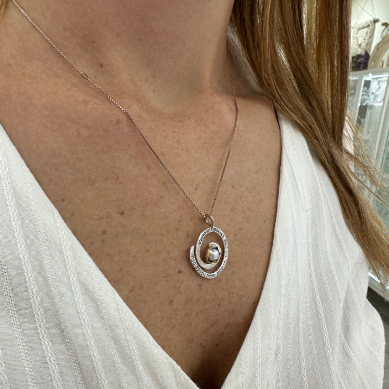Woman of Valor Spiral Pendant, Ha'Ari Jewelry