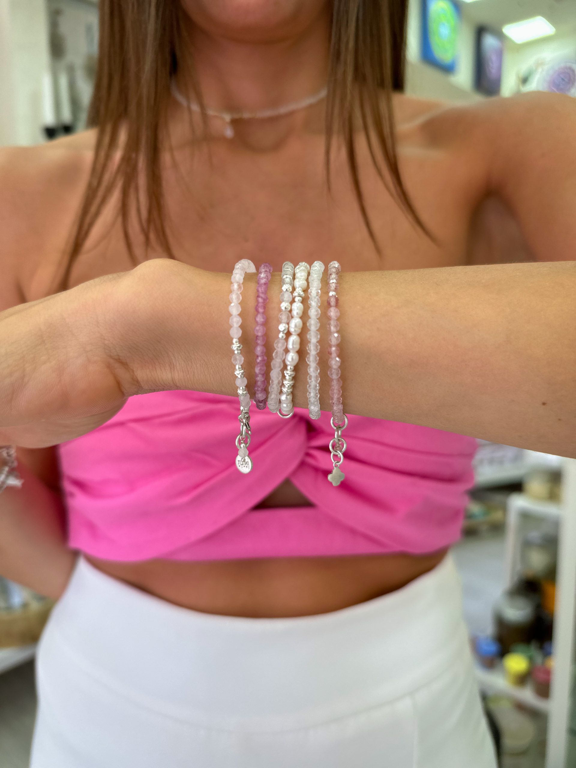 Rose Quartz Bracelet 'And You Loved'